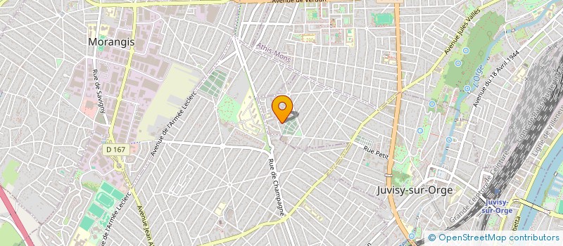 localisation de l'entreprise MONSIEUR YANN KONAN GBANE à JUVISY-SUR-ORGE