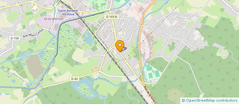 localisation de l'entreprise MONSIEUR YANN KOZAK  SAINT-AMAND-LES-EAUX