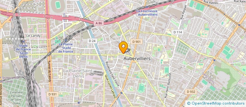 localisation de l'entreprise MONSIEUR YANN KUKUCKA à PANTIN