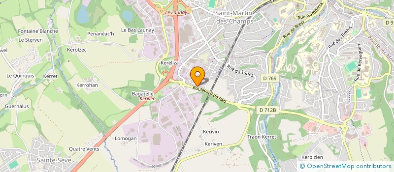 localisation de l'entreprise MONSIEUR YANN L'AOT  SAINT-MARTIN-DES-CHAMPS