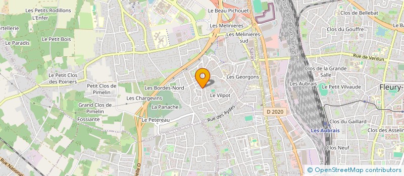 localisation de l'entreprise MONSIEUR YANN LA LOUZE à SARAN