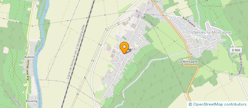 localisation de l'entreprise MONSIEUR YANN LAFONT  NOGENTEL