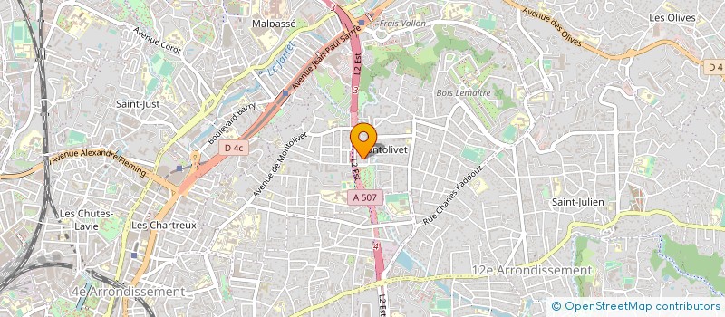 localisation de l'entreprise MONSIEUR YANN LAGADEC à MARSEILLE