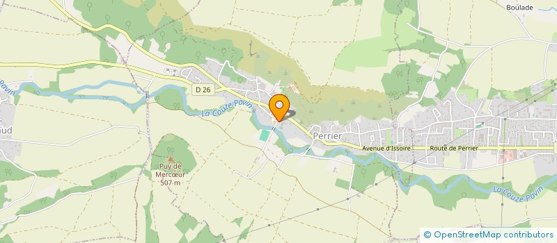 localisation de l'entreprise MONSIEUR YANN LAGRENEE  PERRIER