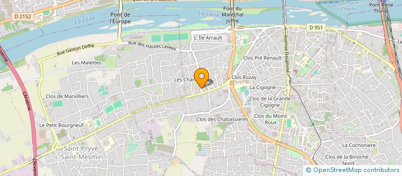 localisation de l'entreprise MONSIEUR YANN LAIZEAU à ORLEANS