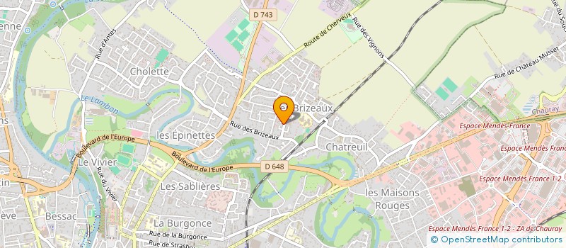 localisation de l'entreprise MONSIEUR YANN LALAYAN à NIORT
