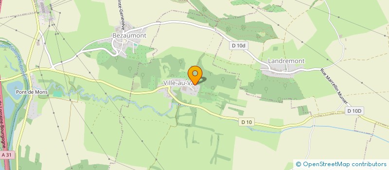 localisation de l'entreprise MONSIEUR YANN LALLEMENT  VILLE-AU-VAL