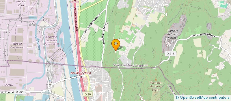 localisation de l'entreprise MONSIEUR YANN LAMY  SAINT-PAUL-TROIS-CHATEAUX