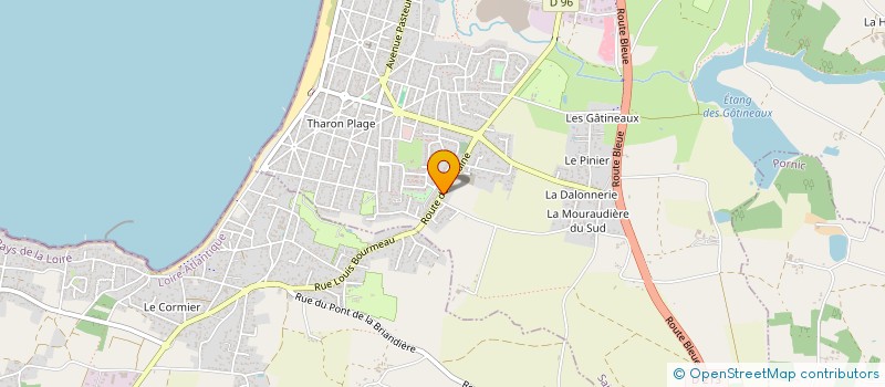 localisation de l'entreprise MONSIEUR YANN LANDREAU  SAINT-MICHEL-CHEF-CHEF