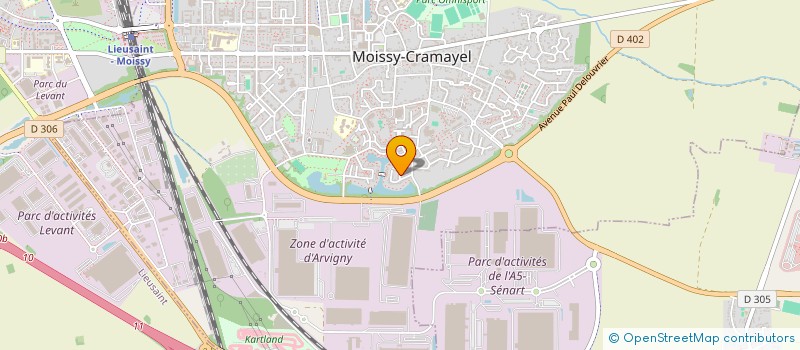localisation de l'entreprise MONSIEUR YANN LANGNY à MOISSY-CRAMAYEL