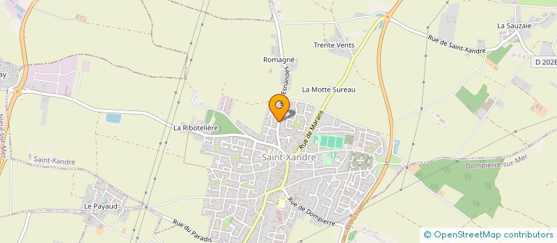 localisation de l'entreprise MONSIEUR YANN LANGOLFF  SAINT-XANDRE