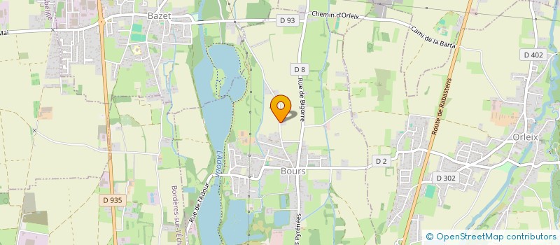 localisation de l'entreprise MONSIEUR YANN LAURENT  BOURS