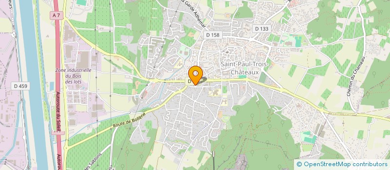 localisation de l'entreprise MONSIEUR YANN LAURENT  SAINT-PAUL-TROIS-CHATEAUX