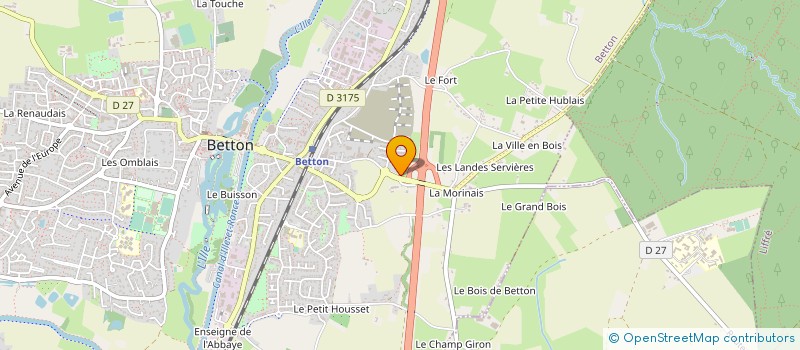 localisation de l'entreprise MONSIEUR YANN LE BOUCHER à BETTON