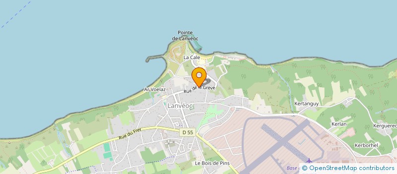 localisation de l'entreprise MONSIEUR YANN LE BRETTON  CROZON