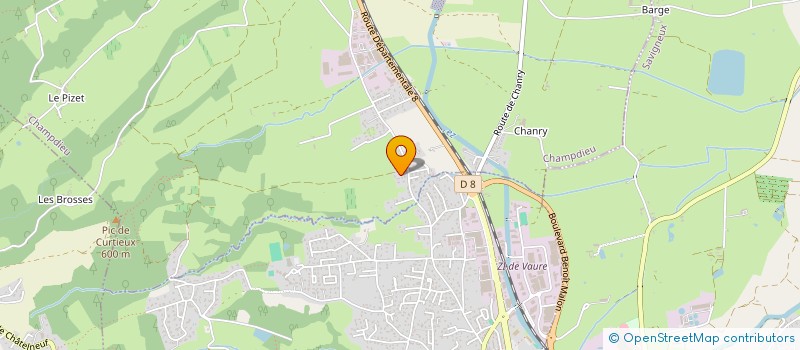 localisation de l'entreprise MONSIEUR YANN LE BRIS  SAVIGNEUX