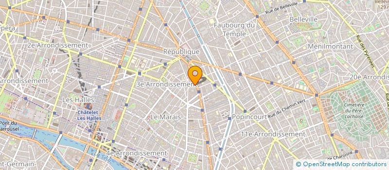 localisation de l'entreprise MONSIEUR YANN LE CAM  PARIS