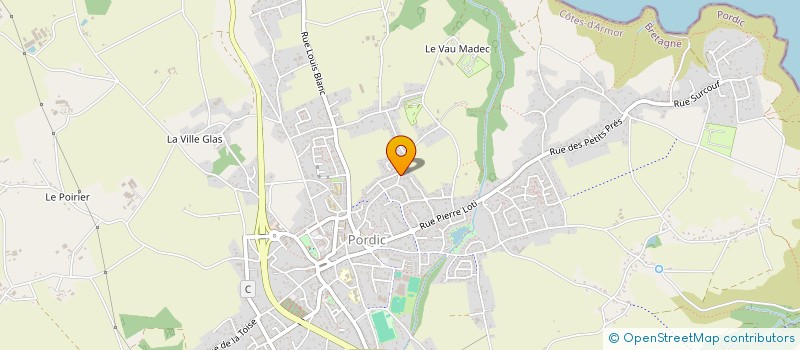 localisation de l'entreprise MONSIEUR YANN LE FLOCH  LAMBALLE-ARMOR