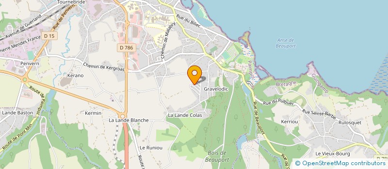 localisation de l'entreprise MONSIEUR YANN LE FLOCH  PAIMPOL