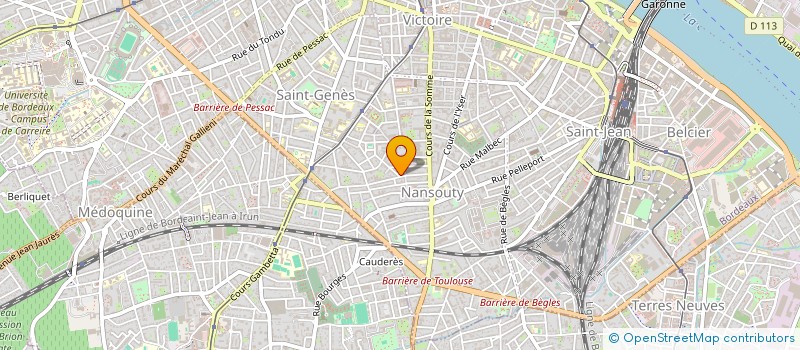 localisation de l'entreprise MONSIEUR YANN LE FORMAL  BORDEAUX