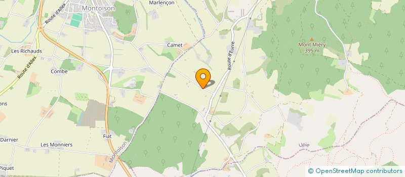 localisation de l'entreprise MONSIEUR YANN LE FRANCOIS  UPIE