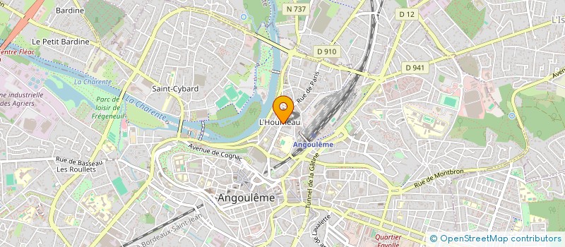 localisation de l'entreprise MONSIEUR YANN LE GAL à ANGOULEME
