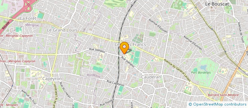 localisation de l'entreprise MONSIEUR YANN LE GARO  BORDEAUX