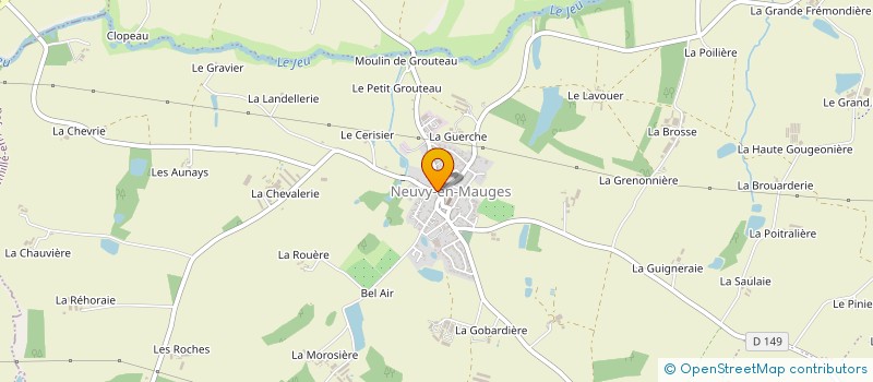 localisation de l'entreprise MONSIEUR YANN LE GOAEC à CHEMILLE-EN-ANJOU