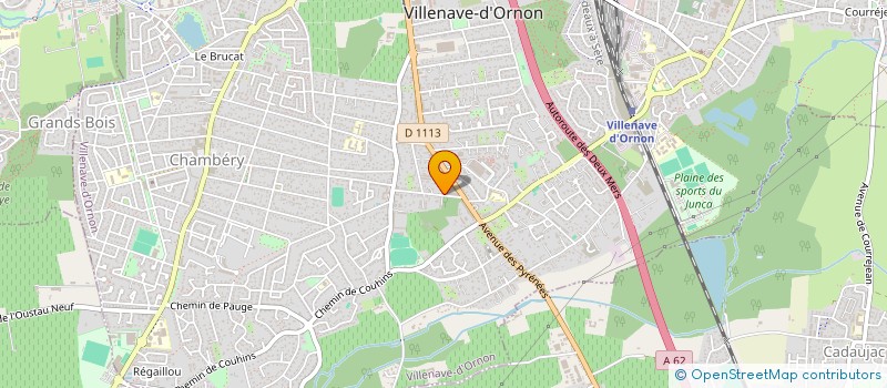 localisation de l'entreprise MONSIEUR YANN LE GOFF à VILLENAVE-D'ORNON