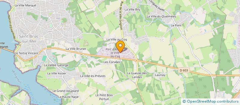 localisation de l'entreprise MONSIEUR YANN LE HER à SAINT-LUNAIRE