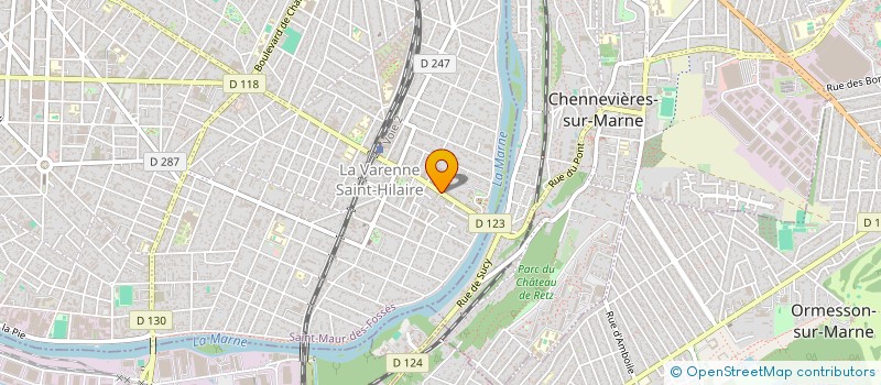 localisation de l'entreprise MONSIEUR YANN LE MOING à VINCENNES