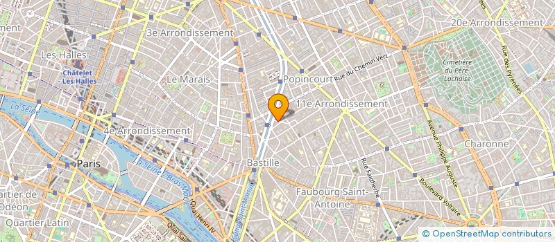 localisation de l'entreprise MONSIEUR YANN LE NAGARD  PARIS