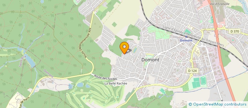 localisation de l'entreprise MONSIEUR YANN LE NEVE  DOMONT