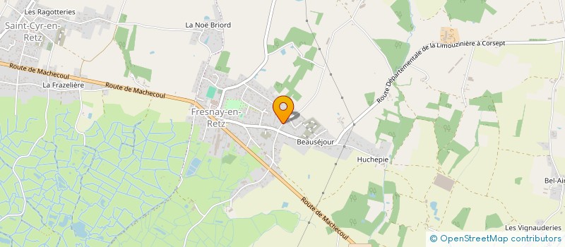 localisation de l'entreprise MONSIEUR YANN LE QUILLIEC  VILLENEUVE-EN-RETZ