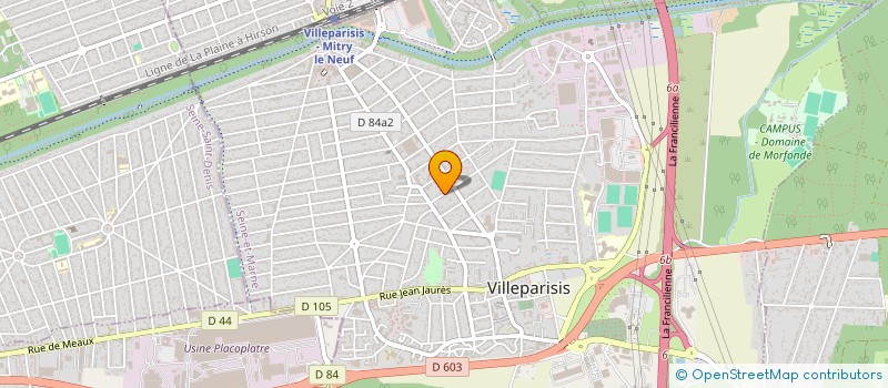 localisation de l'entreprise MONSIEUR YANN LE ROY à VILLEPARISIS