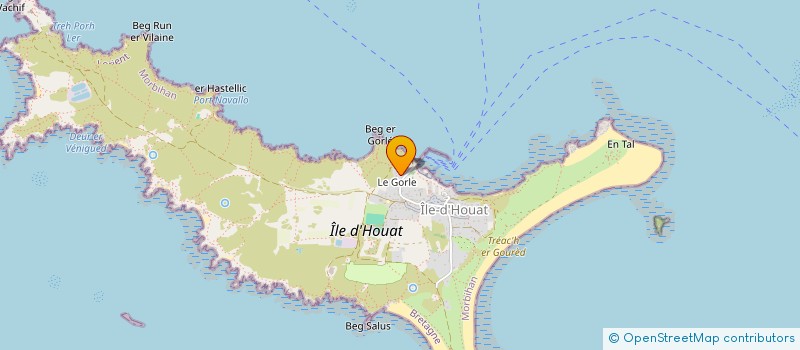 localisation de l'entreprise MONSIEUR YANN LE TALLEC à QUIBERON