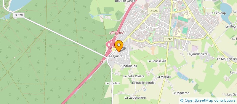 localisation de l'entreprise MONSIEUR YANN LEBIGRE  LIFFRE