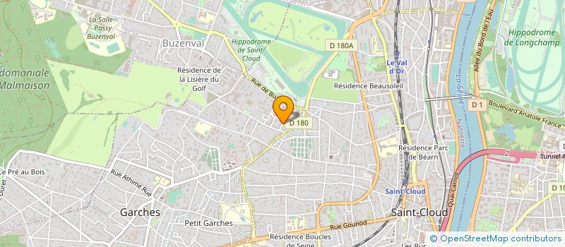 localisation de l'entreprise MONSIEUR YANN LEBOURG à GARCHES