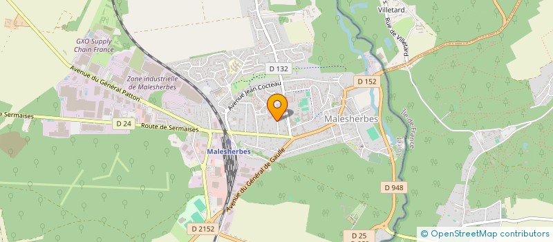 localisation de l'entreprise MONSIEUR YANN LEFEUVRE  LE MALESHERBOIS