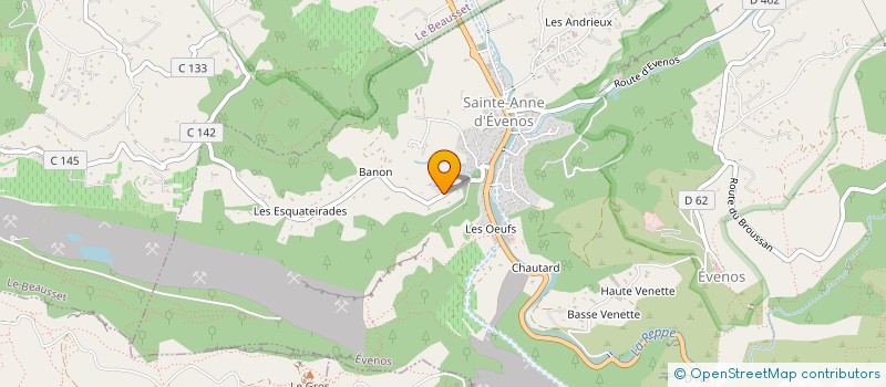 localisation de l'entreprise MONSIEUR YANN LEFEVRE à EVENOS