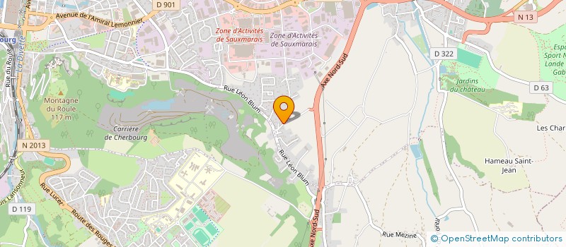 localisation de l'entreprise MONSIEUR YANN LEFOL  CHERBOURG-EN-COTENTIN