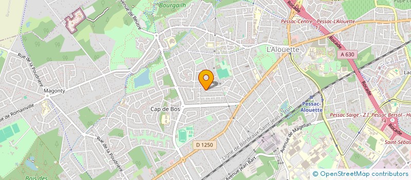 localisation de l'entreprise MONSIEUR YANN LEFRANC à PESSAC