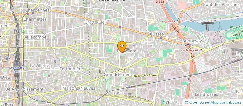 localisation de l'entreprise MONSIEUR YANN LEGROS  VILLEURBANNE