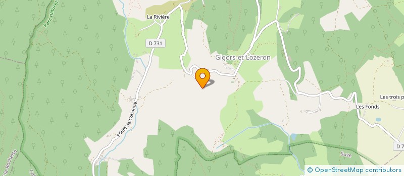 localisation de l'entreprise MONSIEUR YANN LEGUIDARD  GIGORS-ET-LOZERON