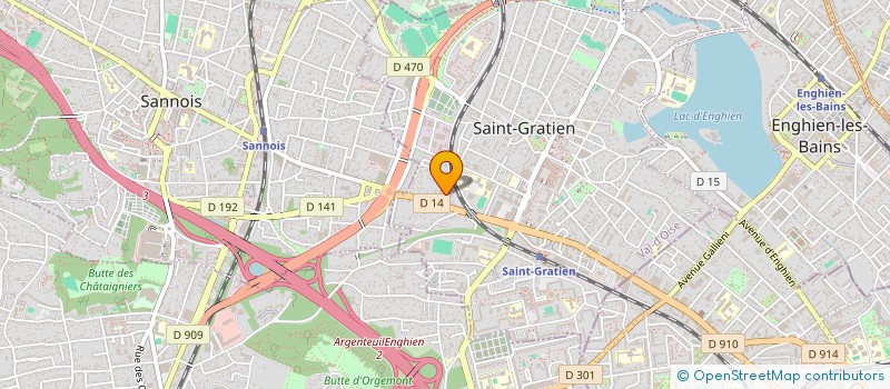 localisation de l'entreprise MONSIEUR YANN LEJUSTE  SAINT-GRATIEN