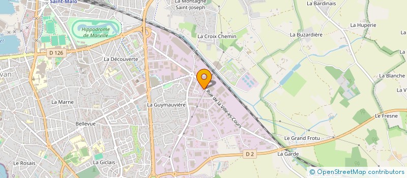 localisation de l'entreprise MONSIEUR YANN LEME  SAINT-MALO