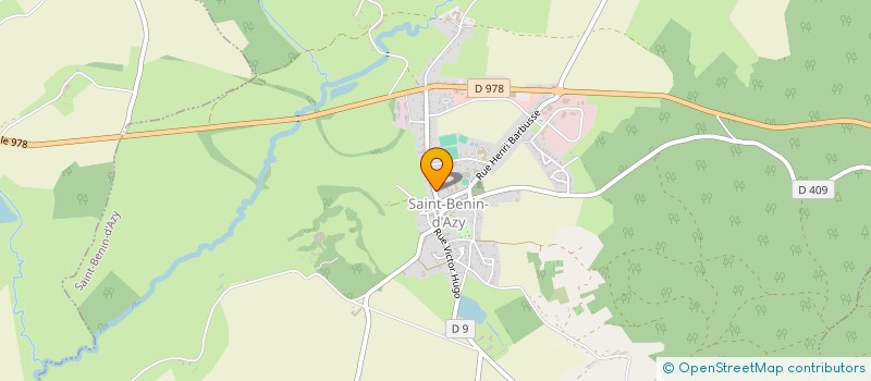 localisation de l'entreprise MONSIEUR YANN LERALE  SAINT-BENIN-D'AZY