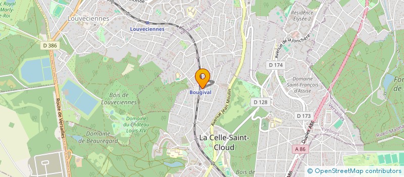 localisation de l'entreprise MONSIEUR YANN LESTEVEN à LA CELLE-SAINT-CLOUD