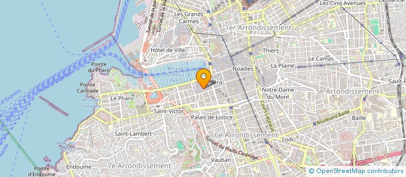 localisation de l'entreprise MONSIEUR YANN LETESTU à MARSEILLE