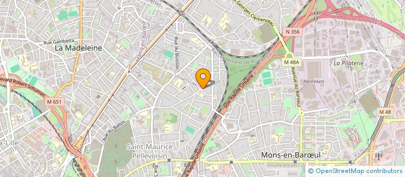localisation de l'entreprise MONSIEUR YANN LEVAVASSEUR à LILLE